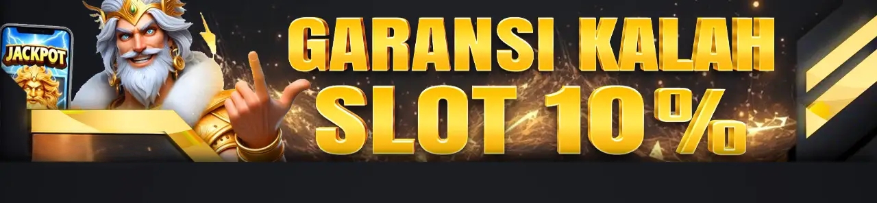 BONUS GARANSI KEKALAHAN KHUSUS SLOT 10%